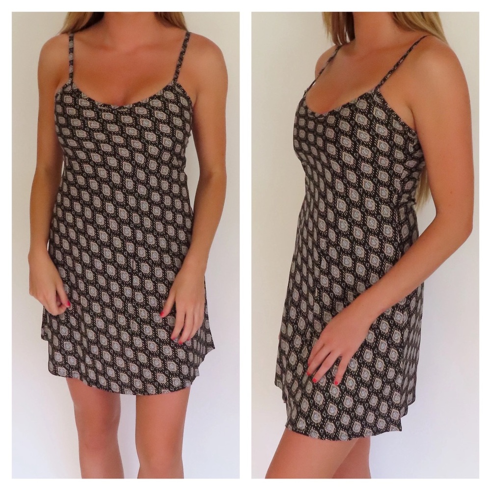 NEW Helmer black slip dress